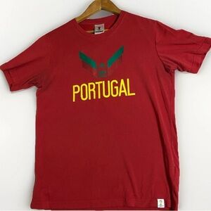 Adidas FIFA World Cup Portugal Mens T-Shirt Size S Red Soccer Football Tee